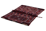 Jaf - Saddle Bags Персийски връзван килим 137x98 - Снимка 1