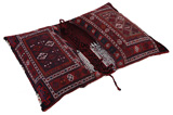 Jaf - Saddle Bags Персийски връзван килим 137x98 - Снимка 3