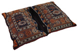 Jaf - Saddle Bags Персийски връзван килим 124x96 - Снимка 3