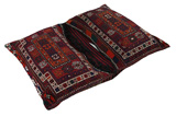 Jaf - Saddle Bags Персийски връзван килим 130x93 - Снимка 3