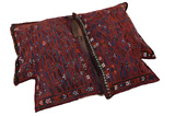Jaf - Saddle Bags Персийски връзван килим 122x98 - Снимка 3