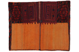 Jaf - Saddle Bags Персийски връзван килим 117x92 - Снимка 5
