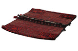 Bijar - Saddle Bags Персийски връзван килим 132x105 - Снимка 1