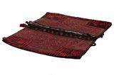 Bijar - Saddle Bags Персийски връзван килим 132x105 - Снимка 1