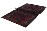 Jaf - Saddle Bags Персийски връзван килим 200x114 - Снимка 1