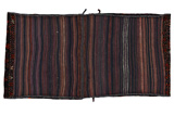 Jaf - Saddle Bags Персийски връзван килим 187x96 - Снимка 5