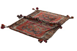 Jaf - Saddle Bags Персийски връзван килим 146x105 - Снимка 1