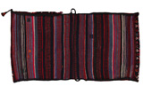 Jaf - Saddle Bags Персийски връзван килим 186x101 - Снимка 5