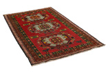 Shirvan - Caucasus Кавказки връзван килим 227x129 - Снимка 1