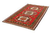Shirvan - Caucasus Кавказки връзван килим 227x129 - Снимка 2