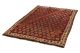 Qashqai Персийски връзван килим 218x150 - Снимка 2