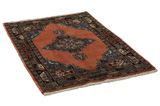 Bijar Персийски връзван килим 144x98 - Снимка 1