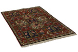 Bakhtiari Персийски връзван килим 158x102 - Снимка 1