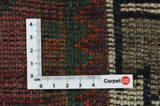 Gabbeh - Bakhtiari Персийски връзван килим 206x145 - Снимка 4