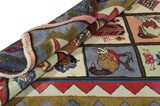 Gabbeh - Bakhtiari Персийски връзван килим 208x145 - Снимка 6