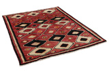 Gabbeh Персийски връзван килим 203x150 - Снимка 1