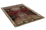 Gabbeh - Qashqai Персийски връзван килим 201x129 - Снимка 1