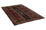 Qashqai - Gabbeh Персийски връзван килим 230x136 - Снимка 1