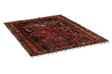 Lori - Qashqai Персийски връзван килим 190x146 - Снимка 1