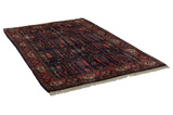 Bijar - Kurdi Персийски връзван килим 245x156 - Снимка 1