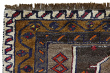 Gabbeh - Qashqai Персийски връзван килим 198x156 - Снимка 3