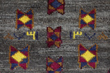 Gabbeh - Qashqai Персийски връзван килим 198x156 - Снимка 5