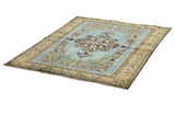 Qum Персийски връзван килим 203x142 - Снимка 2