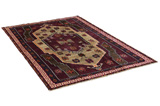Gabbeh - Lori Персийски връзван килим 235x146 - Снимка 1