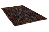 Bijar - Kurdi Персийски връзван килим 262x156 - Снимка 1