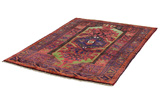 Zanjan Персийски връзван килим 208x138 - Снимка 2