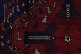 Afshar - Sirjan Персийски връзван килим 220x162 - Снимка 7