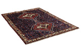 Afshar - Sirjan Персийски връзван килим 214x152 - Снимка 1