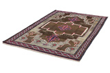 Gabbeh - Qashqai Персийски връзван килим 250x157 - Снимка 2