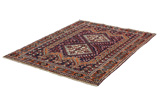 SahreBabak - Afshar Персийски връзван килим 170x126 - Снимка 2