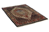 Senneh - Kurdi Персийски връзван килим 155x100 - Снимка 1