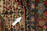 Senneh - Kurdi Персийски връзван килим 155x100 - Снимка 18