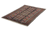 Baluch - Turkaman Персийски връзван килим 136x100 - Снимка 2