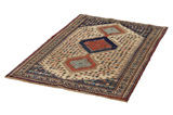 Qashqai - Shiraz Персийски връзван килим 166x110 - Снимка 2