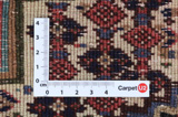Senneh - Kurdi Персийски връзван килим 96x75 - Снимка 4