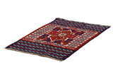 Turkaman Персийски връзван килим 133x80 - Снимка 2