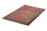 Senneh - Kurdi Персийски връзван килим 100x63 - Снимка 2