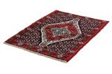 Senneh - Kurdi Персийски връзван килим 97x68 - Снимка 2
