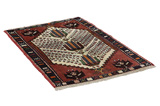Tuyserkan - Hamadan Персийски връзван килим 107x75 - Снимка 1