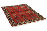 Bijar Персийски връзван килим 143x106 - Снимка 1