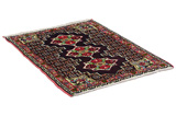 Senneh - Kurdi Персийски връзван килим 94x71 - Снимка 1