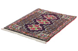 Senneh - Kurdi Персийски връзван килим 94x71 - Снимка 2