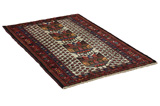 Afshar - Sirjan Персийски връзван килим 125x80 - Снимка 1