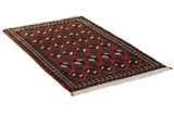 Yomut - Turkaman Персийски връзван килим 116x74 - Снимка 1