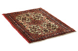 Lilian - Sarouk Персийски връзван килим 95x67 - Снимка 1