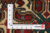 Bijar - Kurdi Персийски връзван килим 80x65 - Снимка 4
